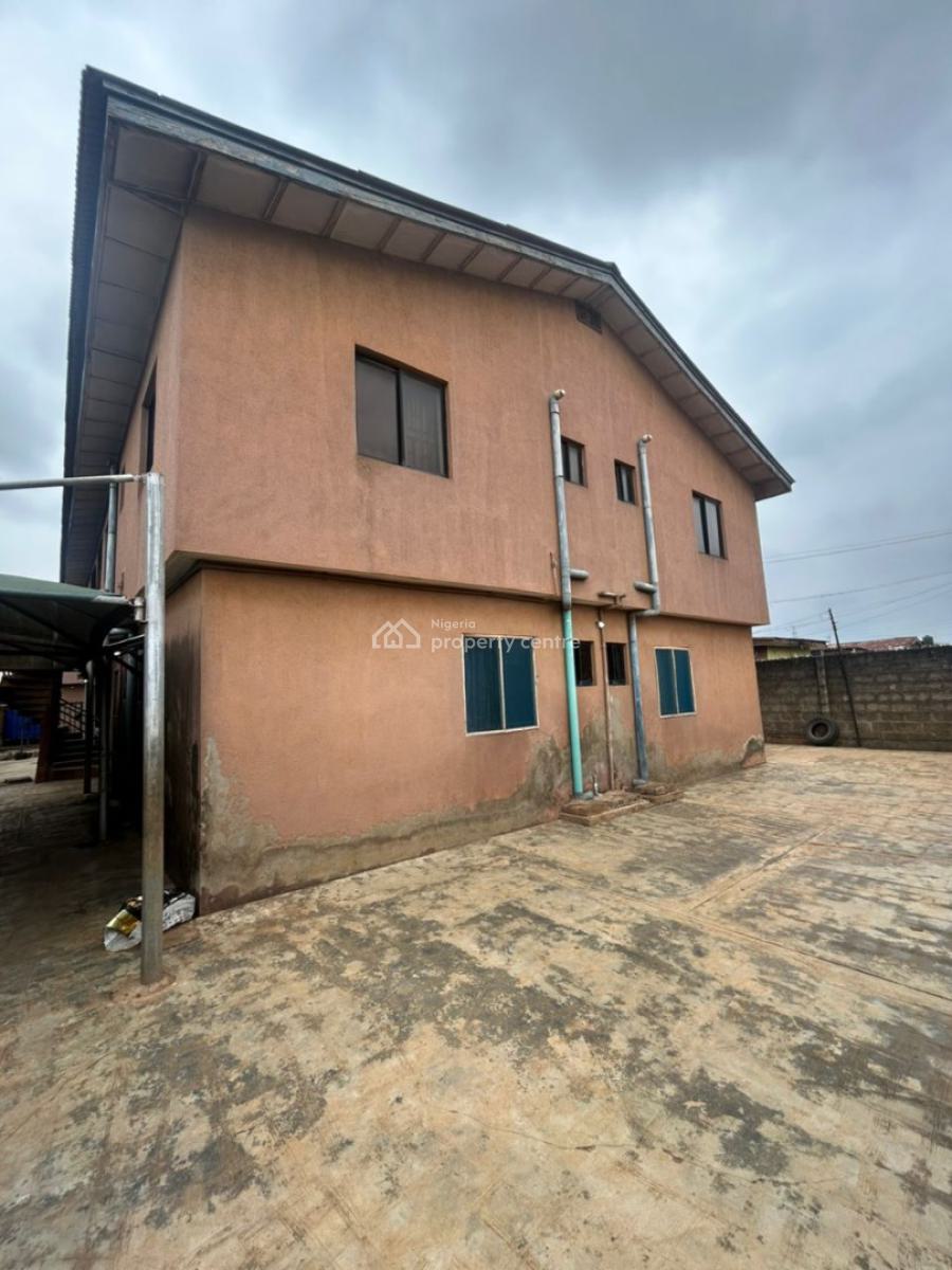Building 1- Consists of 4 Numbers of 3bedroom Apartments  Building 2-, *at Agbado Crossing Via Ifako-ijaiye , Ogun State*, Agbado, Ifako-ijaiye, Lagos, Block of Flats for Sale