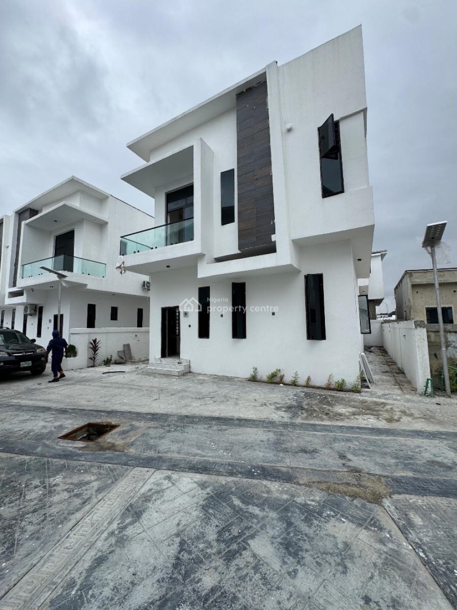 Fully Serviced 4 Bedroom Detached Duplex   with  Estate Pool, Lekki, Lagos, Detached Duplex for Sale