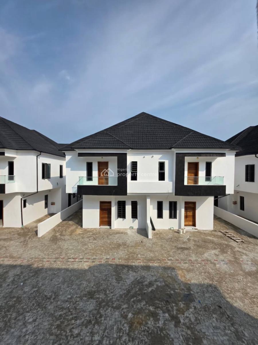 Brand New 4 Bedroom Semidetached Duplex with Bq., Vgc, Lekki, Lagos, Semi-detached Duplex for Sale
