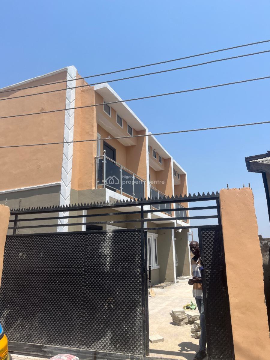 Luxury Mini Flat Duplex with Solar, Off L and K By Iyana Oworo, Gbagada, Lagos, Mini Flat (room and Parlour) for Rent