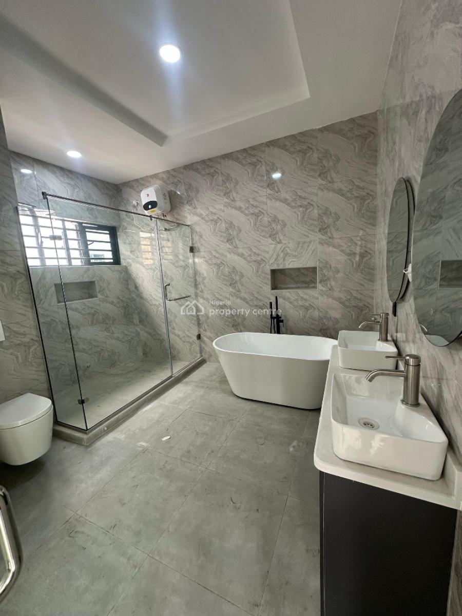 Contemporary 5 Bedroom Fully Detached Duplex with Bq, Gym Room & Cinema, Ologolo, Lekki, Lagos, Detached Duplex for Sale
