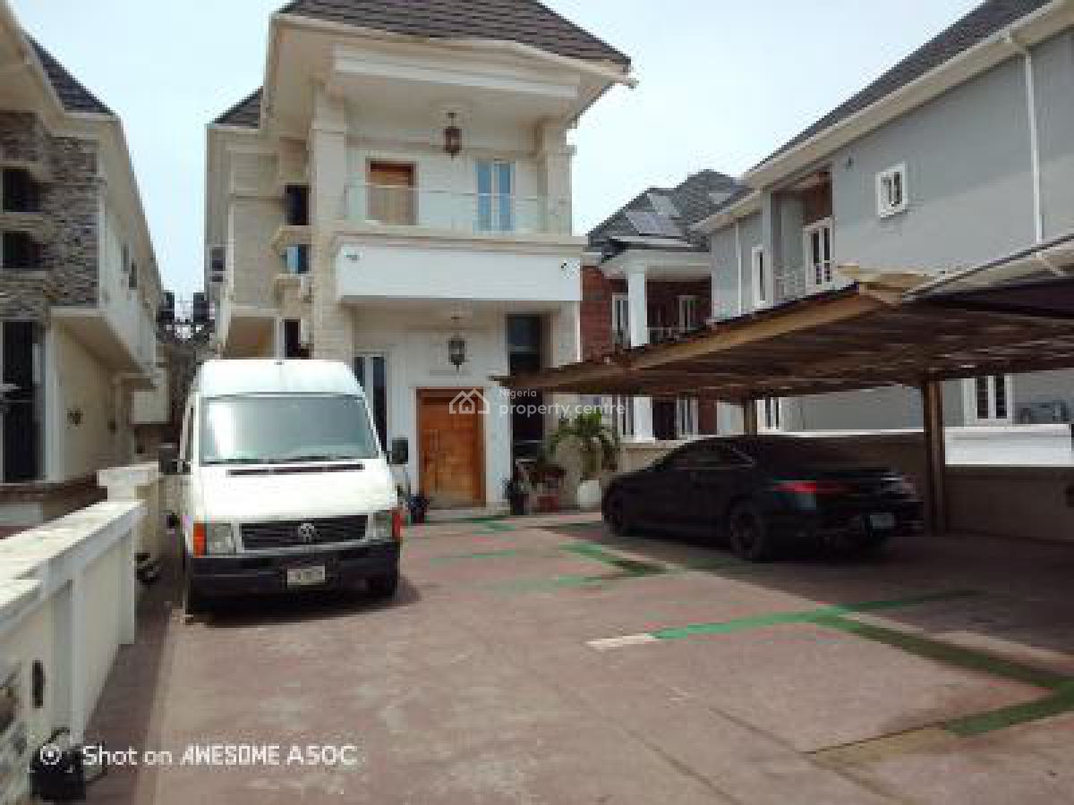 This Is a Magnificently Built Fully Detached 5 Bedroom House with Bq., Ikota, Lekki, Lagos, Flat / Apartment for Sale
