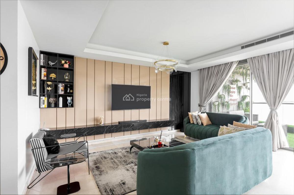Stunning 3 Bedroom Apartment W/all Modern Conveniences, Eko Atlantic City, Lagos, Flat / Apartment Short Let