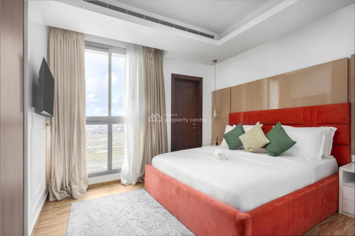 Stunning 3 Bedroom Apartment W/all Modern Conveniences, Eko Atlantic City, Lagos, Flat / Apartment Short Let