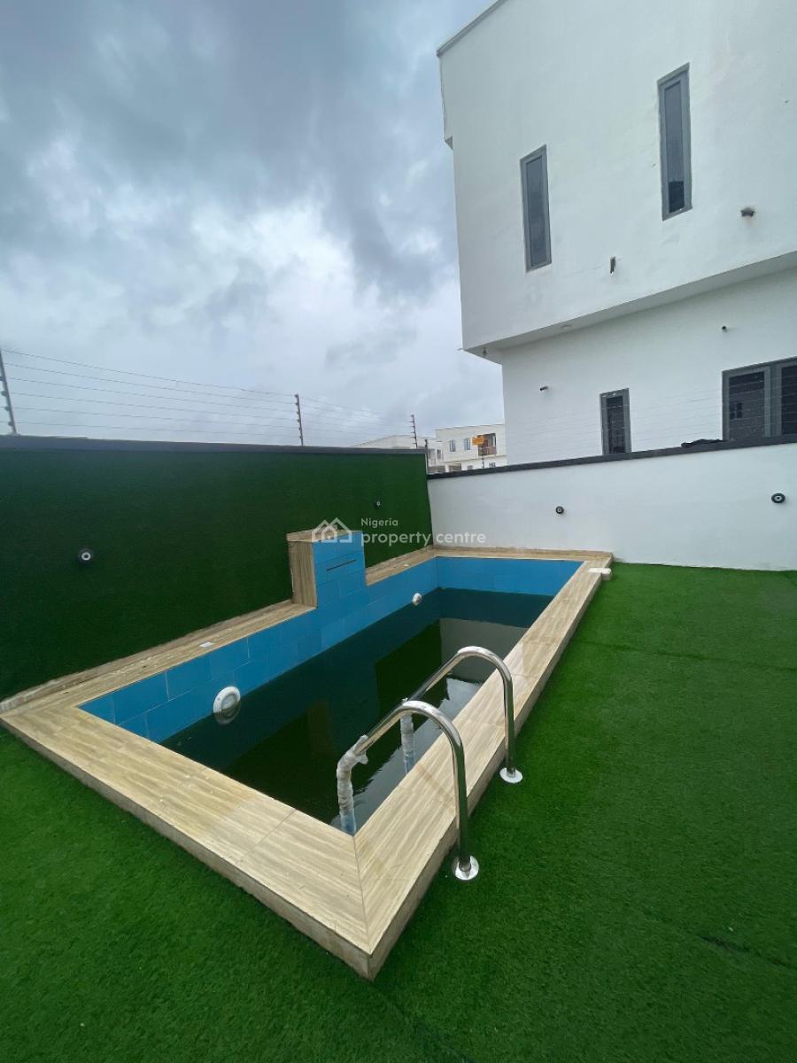 Beautifully Built 5 Bedroom Detached Duplex with Bq & Pool, Ajah, Lagos, Detached Duplex for Sale