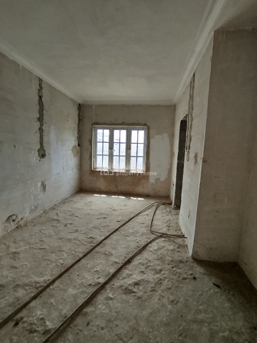Carcass 5 Bedrooms Self Compound Terraced Duplex, Lekki Gardens, Sangotedo, Ajah, Lagos, Terraced Duplex for Sale