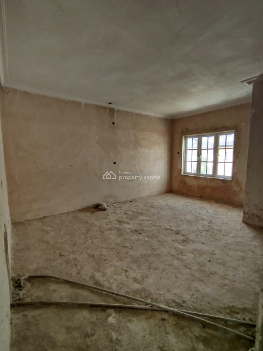 Carcass 5 Bedrooms Self Compound Terraced Duplex, Lekki Gardens, Sangotedo, Ajah, Lagos, Terraced Duplex for Sale
