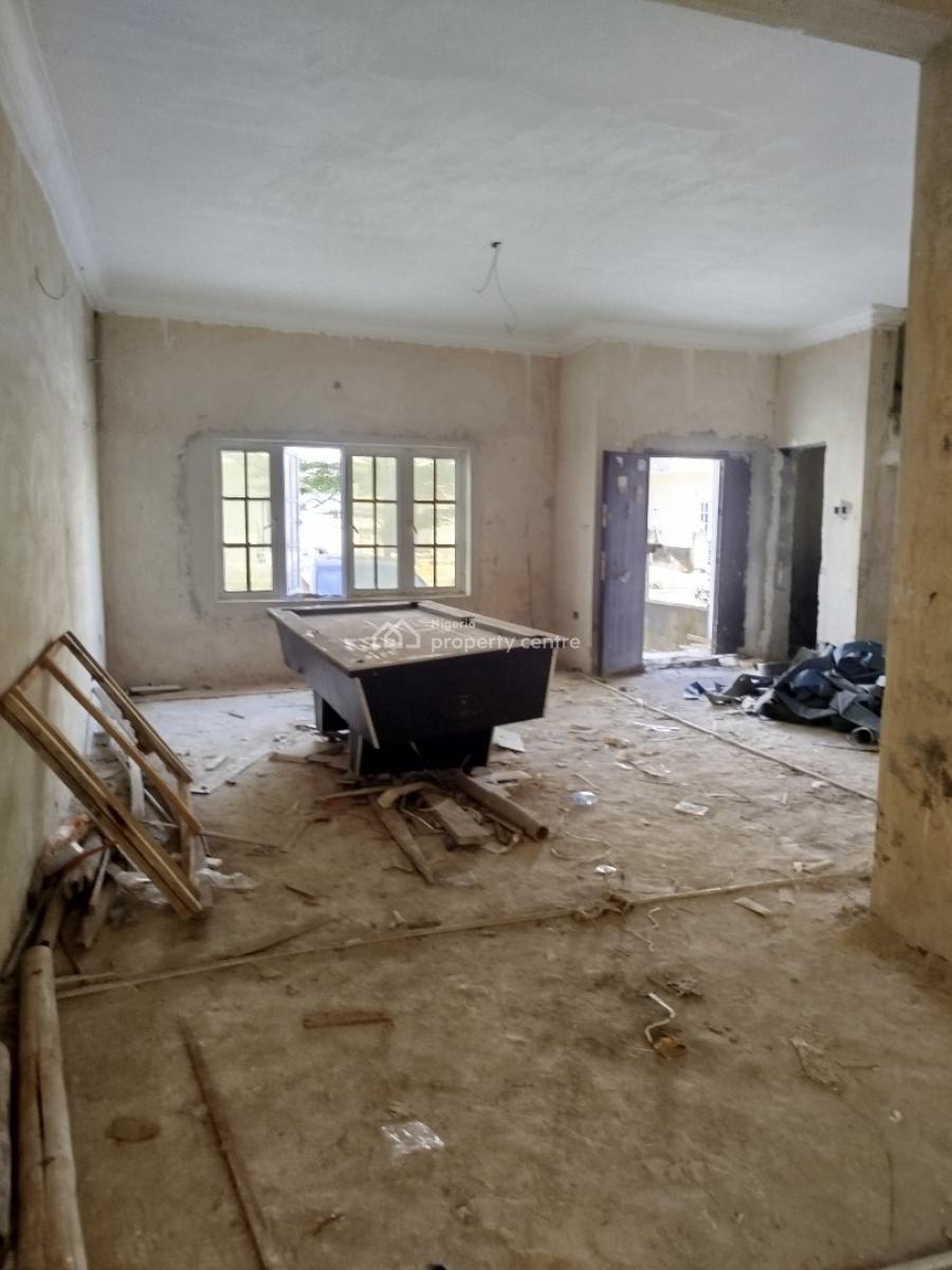 Carcass 5 Bedrooms Self Compound Terraced Duplex, Lekki Gardens, Sangotedo, Ajah, Lagos, Terraced Duplex for Sale
