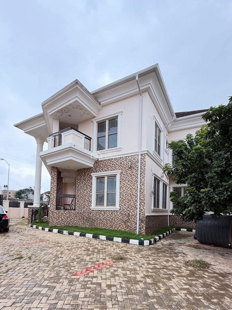 Brand New 4 Bedroom Fully Detached Duplex,1 Bedroom Bq,office /residence, Wuye, Abuja, Detached Duplex for Rent