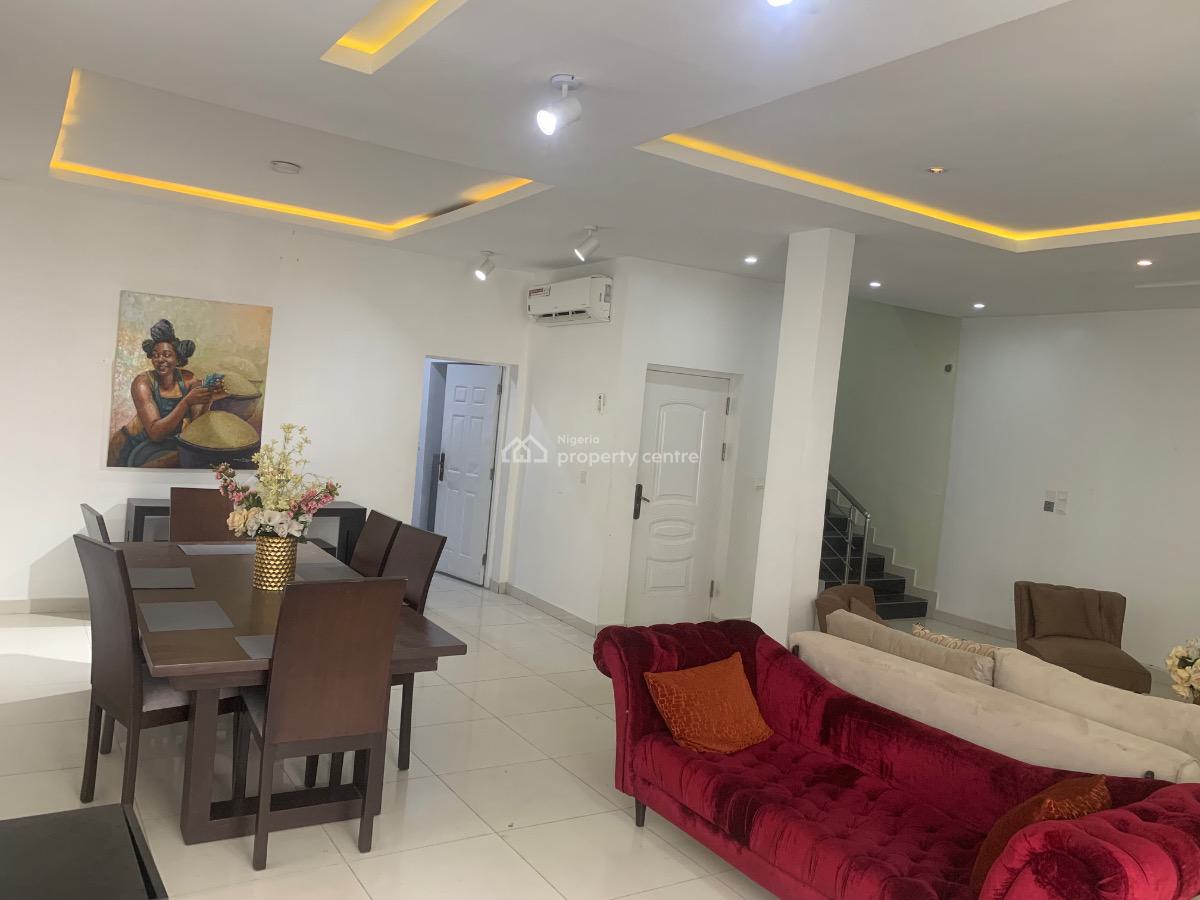 Luxury Four Bedroom Terrace Duplex with Bq, House 8, Frisco Court Apartments. Gbangbala Street of Kusenla Road ., Ikate Elegushi, Lekki, Lagos, Terraced Duplex for Sale