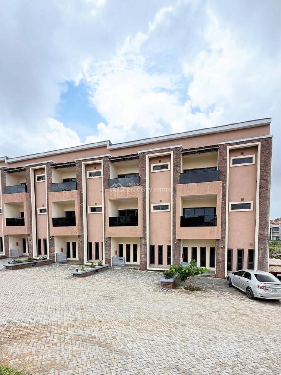 Beautiful 4 Bedrooms Spacious and Luxurious Terrace Duplex with a Bq, Guzape District, Abuja, Terraced Duplex for Sale