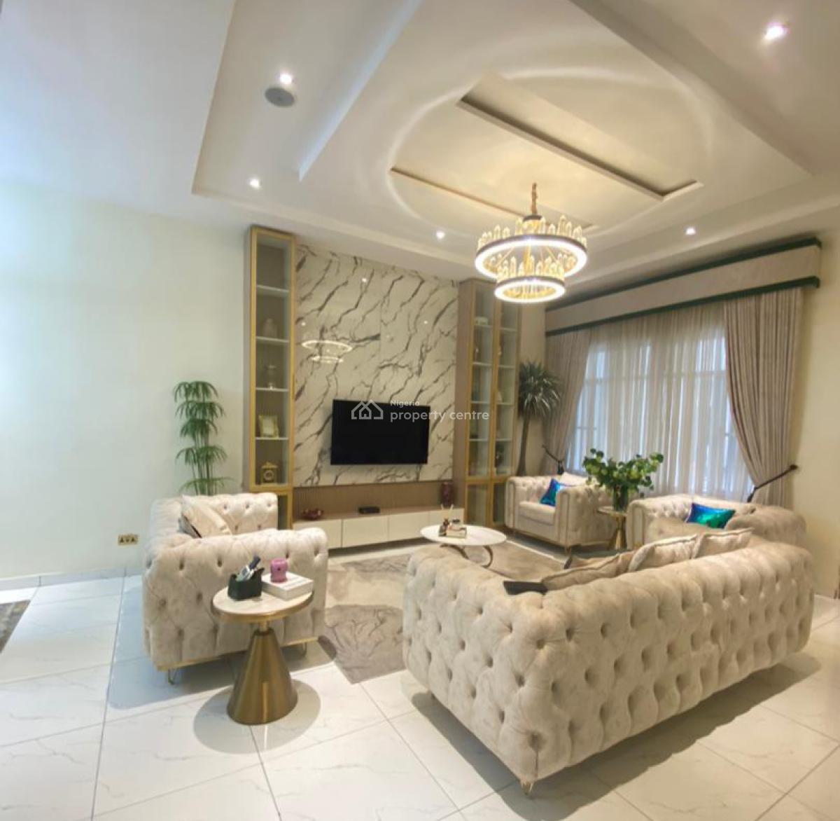Furnished 4 Bedroom Terrace Duplex, Orchid Road, Lekki, Lagos, Terraced Duplex for Rent