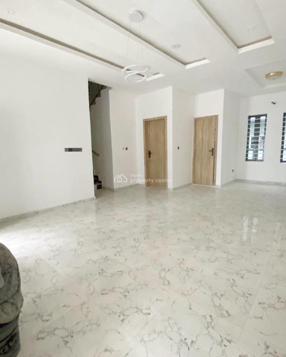 Spacious 4 Bedrooms Terraced Duplex with 3 Months Payment Plan, Mobile Road, Off Emerald Garden Estate, Ilaje, Ajah, Lagos, Terraced Duplex for Sale