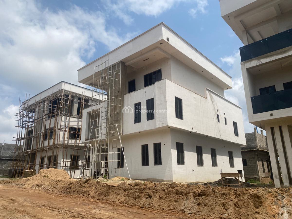 5 Bedrooms Detached Duplex with Bq and Elevator Shaft, By Kings Court Estate, Jabi, Abuja, Detached Duplex for Sale