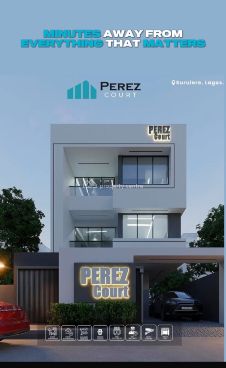 Perez Court: Studio and One Bedroom Apartment Available for Purchase, Surulere, Lagos, Surulere, Lagos, Flat / Apartment for Sale