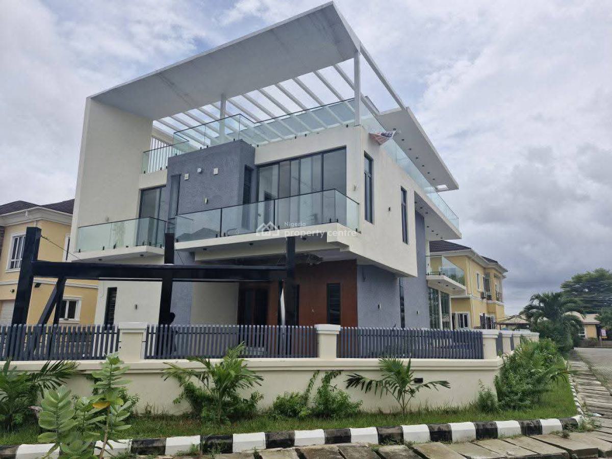a Well Built 4 Bedroom Detached Duplex with 2 Bqs, Northern Foreshore Estate, Chevron, Lekki, Lagos, Lekki, Lagos, Detached Duplex for Sale
