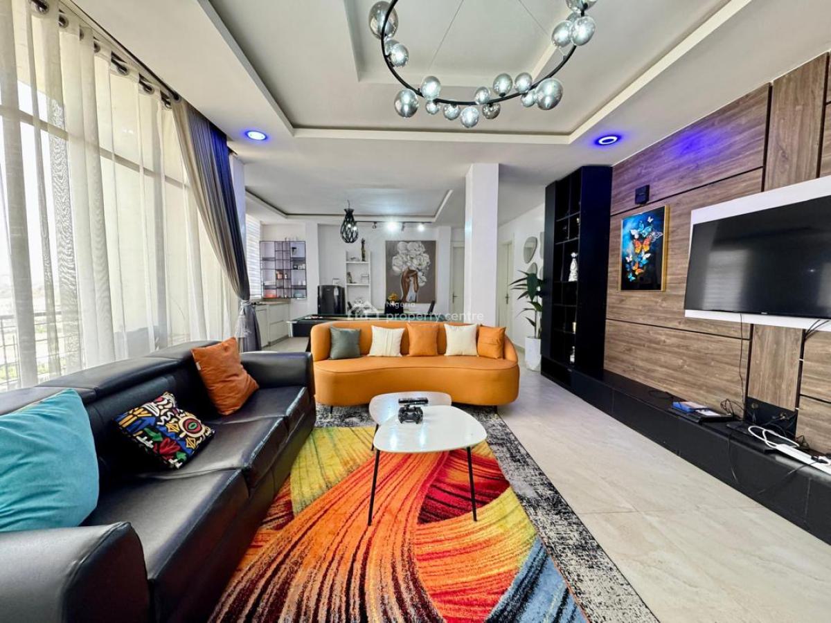 Well Furnished 2 Bedroom Luxury Apartment with Clean Water,24/7 Light, Lekki Phase 1, Lekki, Lagos, Flat / Apartment Short Let