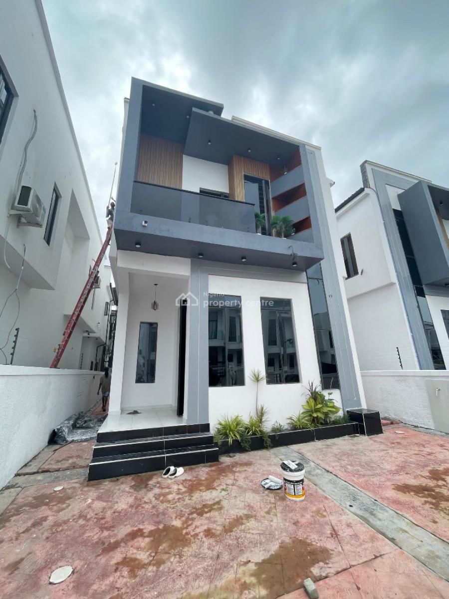 Brand New 5 Bedroom Fully Detached Duplex with Pool and Bq, Ajah, Lagos, Detached Duplex for Sale