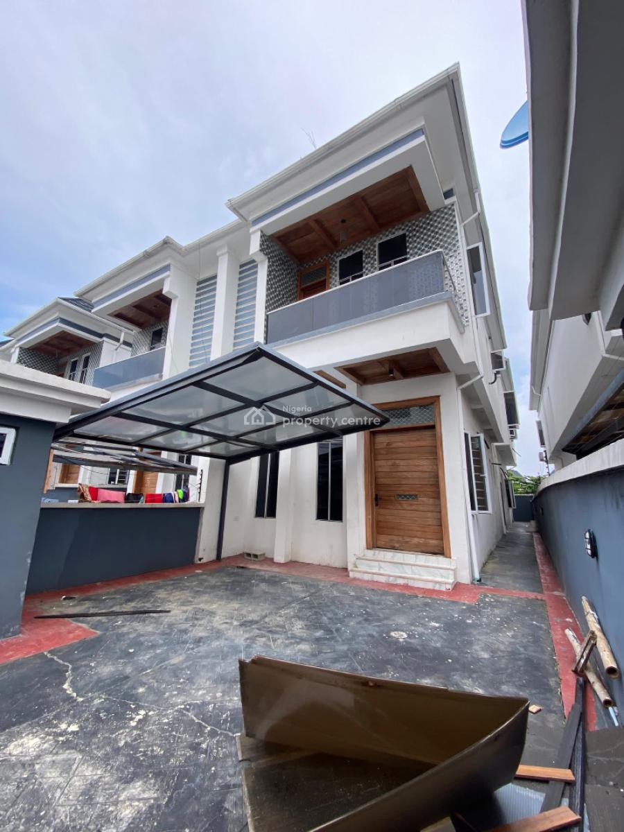 4 Bedroom Semi Detached Duplex with Bq, Oral Extension, Lekki, Lagos, Semi-detached Duplex for Sale