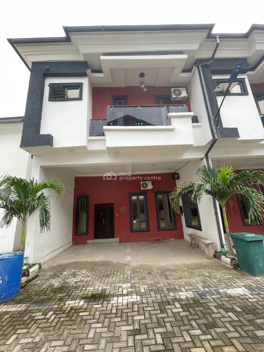 Spacious Fully Furnished 4 Bedroom Semi Detached Duplex with Bq, Ikota, Lekki, Lagos, Semi-detached Duplex for Sale