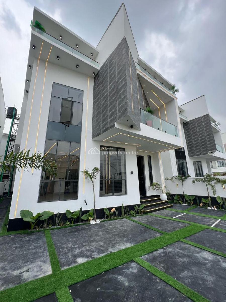 Impeccable 5 Bedroom Fully Detached with Bq in a Prime Location, Ajah, Lagos, Detached Duplex for Sale