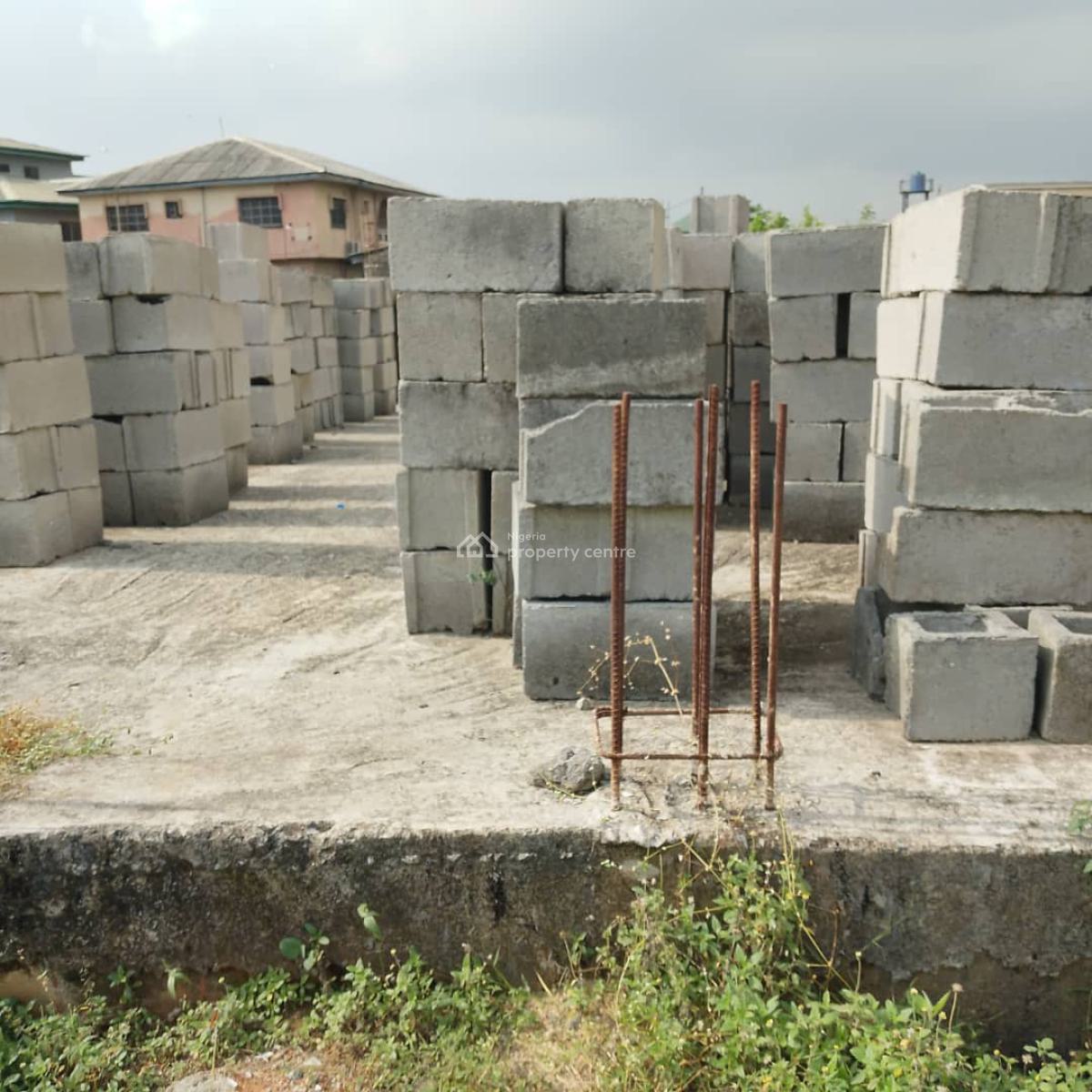 Property on Half Plot with Foundation and Pilars, Alapere, Ketu, Lagos, Land for Sale
