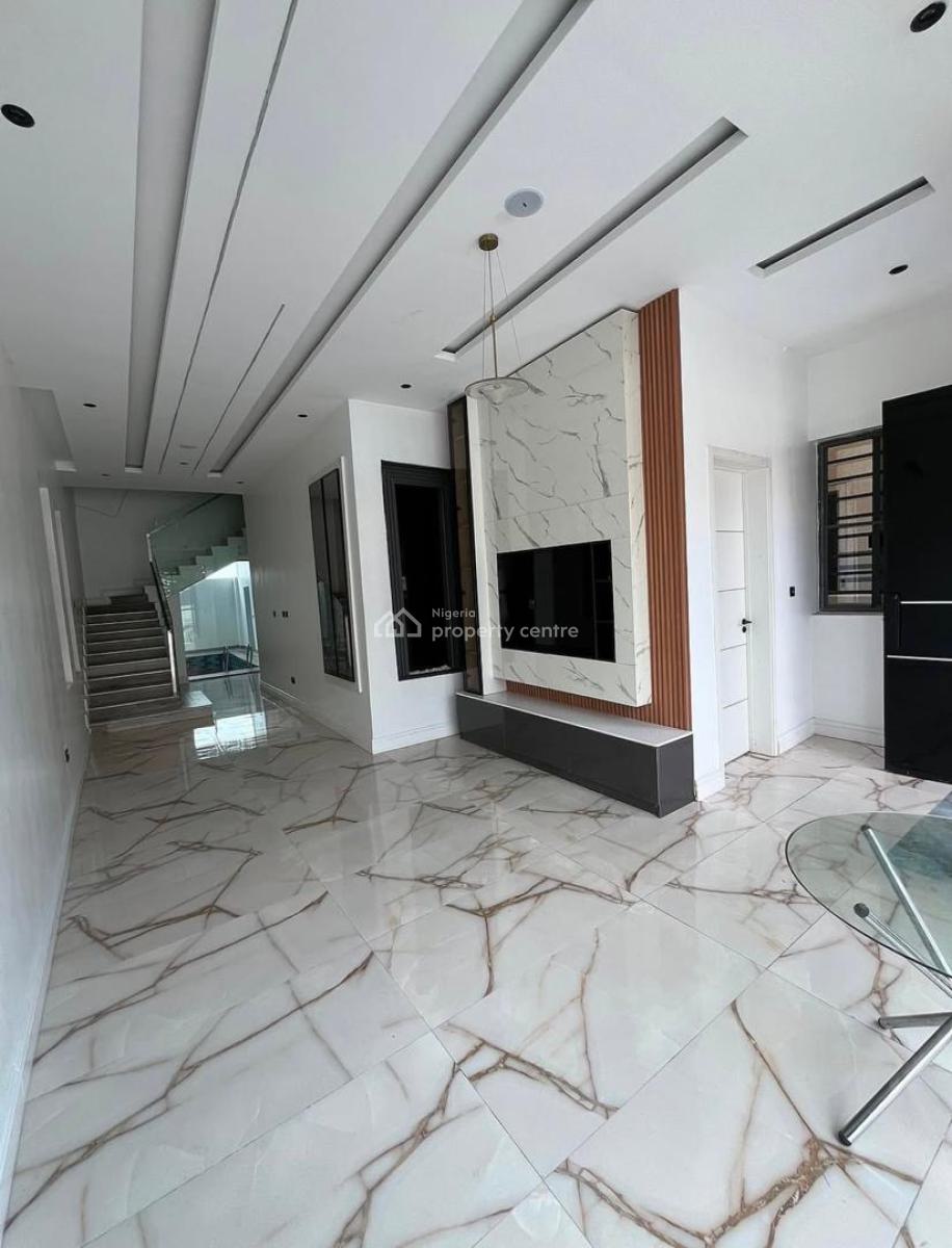 Beautifully Built 5 Bedroom Detached Duplex with Bq, Chevron, Lekki, Lagos, Detached Duplex for Sale