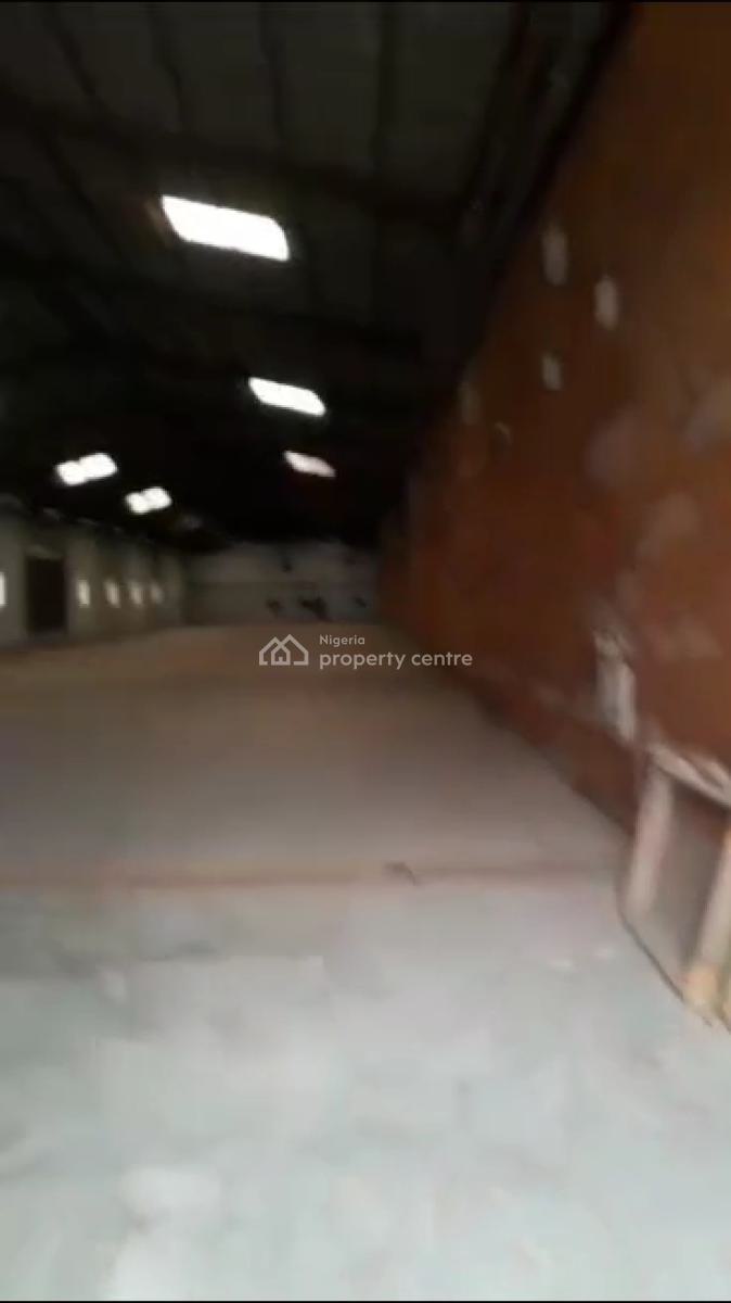 a Wearhouse on a Land Measuring 4000 Sqm, Industrial Area, Off Oba Akran Avenue, Ikeja, Lagos, Commercial Property for Sale