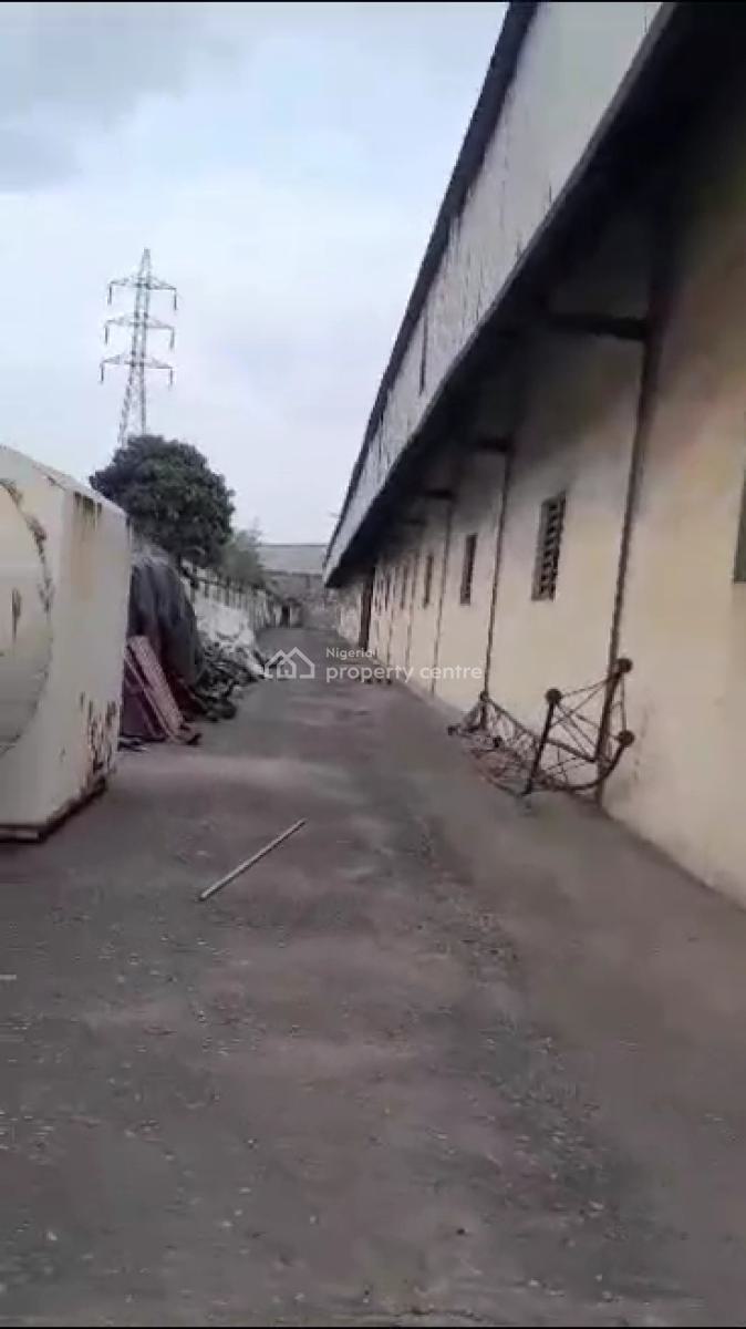 a Wearhouse on a Land Measuring 4000 Sqm, Industrial Area, Off Oba Akran Avenue, Ikeja, Lagos, Commercial Property for Sale