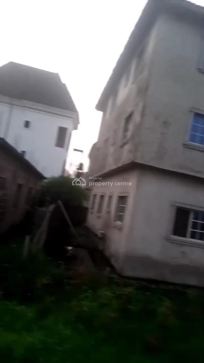 Distress 2 Storey Building, Hossana Estate, Ago Palace, Isolo, Lagos, Block of Flats for Sale