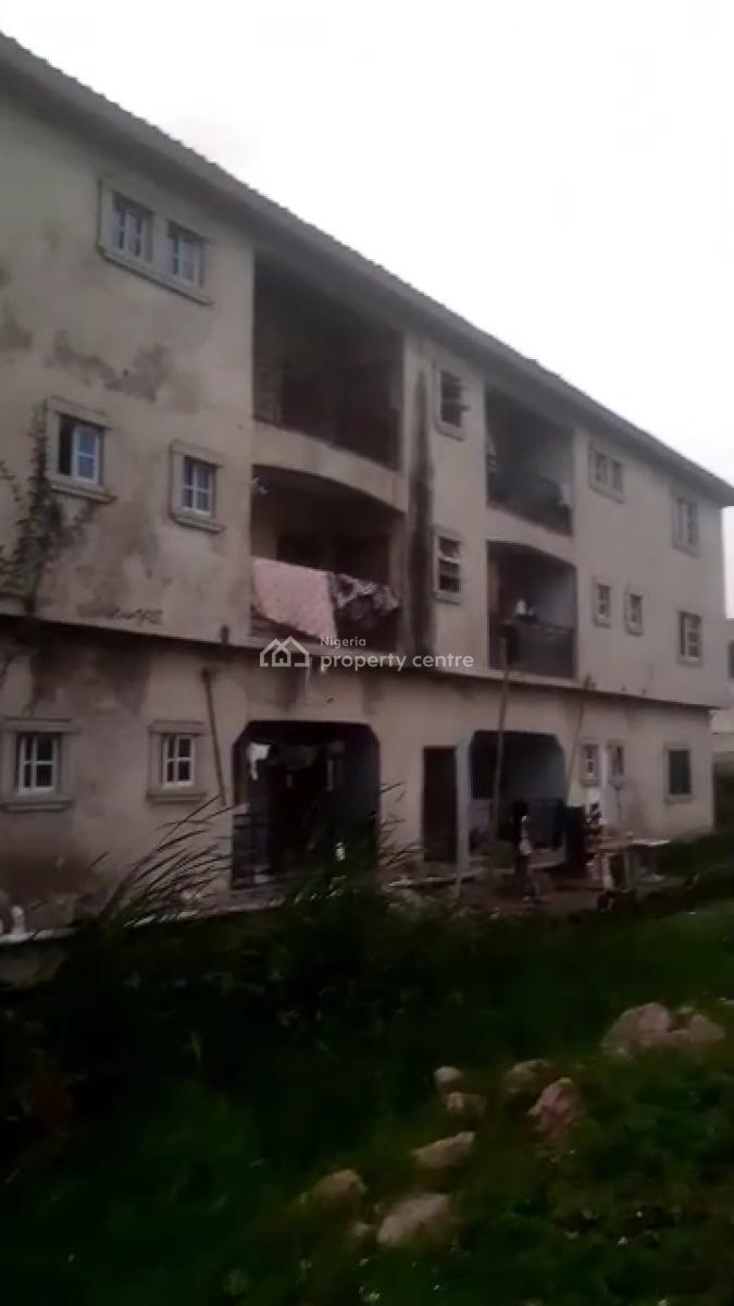 Distress 2 Storey Building, Hossana Estate, Ago Palace, Isolo, Lagos, Block of Flats for Sale