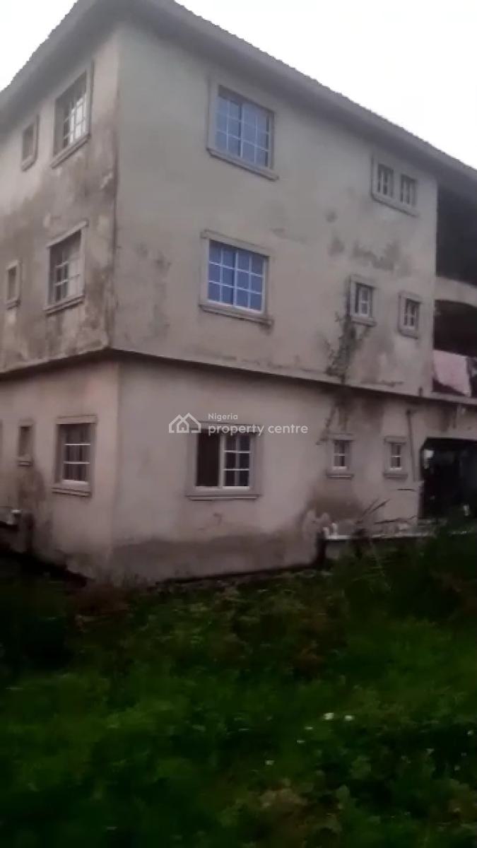 Distress 2 Storey Building, Hossana Estate, Ago Palace, Isolo, Lagos, Block of Flats for Sale