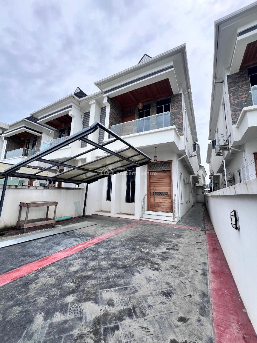 4 Bedroom Semi Detached Duplex with a Room Bq, Oral Extension, Ikota, Lekki, Lagos, Semi-detached Duplex for Sale
