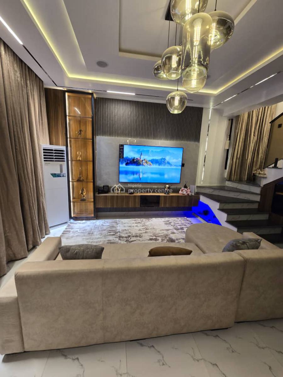 Well Built Fully Furnished Serviced 1 Bedroom Maisonette, Ikate, Lekki, Lagos, Mini Flat (room and Parlour) for Rent