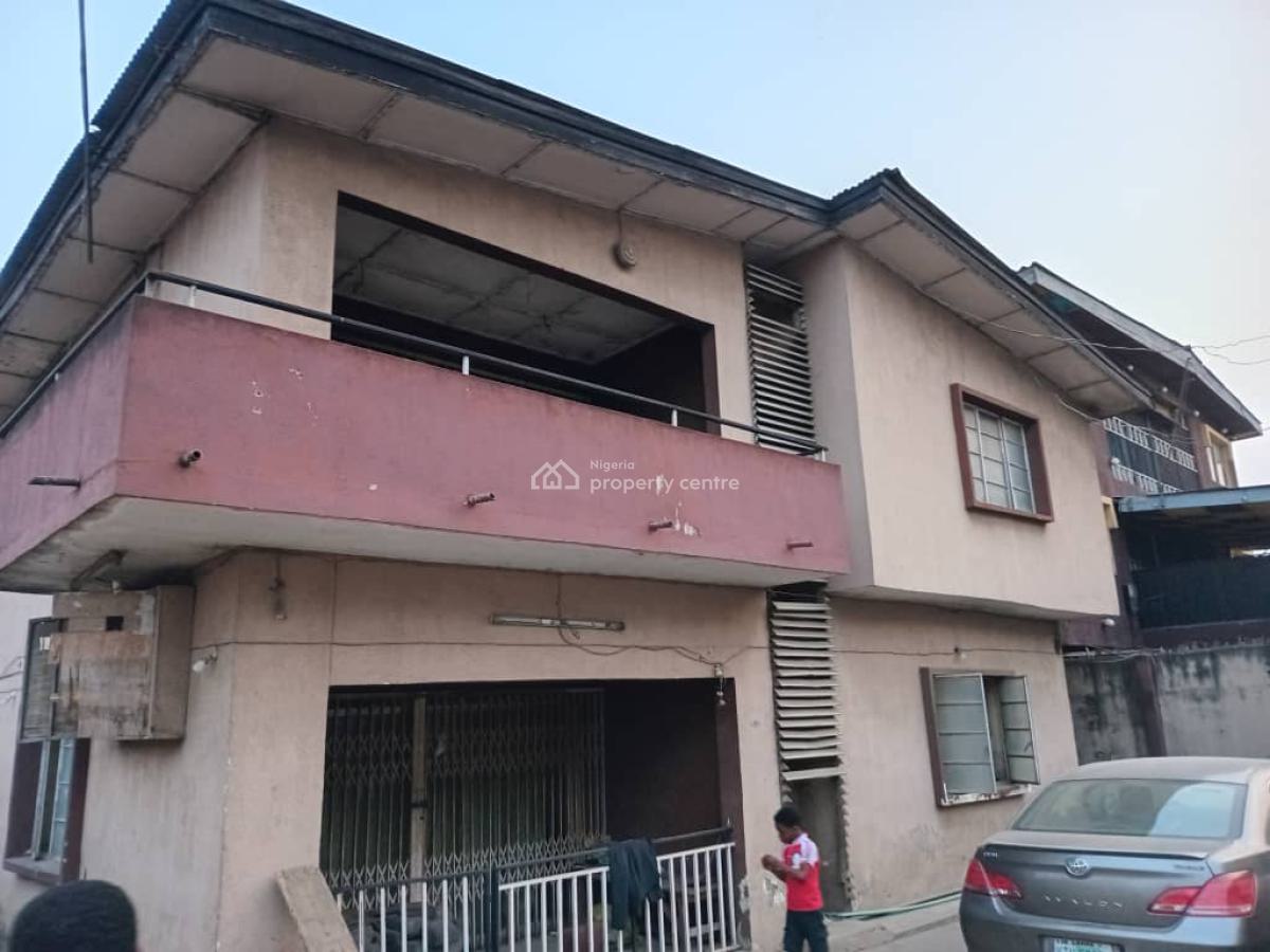 a Solid One Storey Building Comprises of 4nos of 3bedroom Flat with a, Kosofe, Ketu, Lagos, Block of Flats for Sale