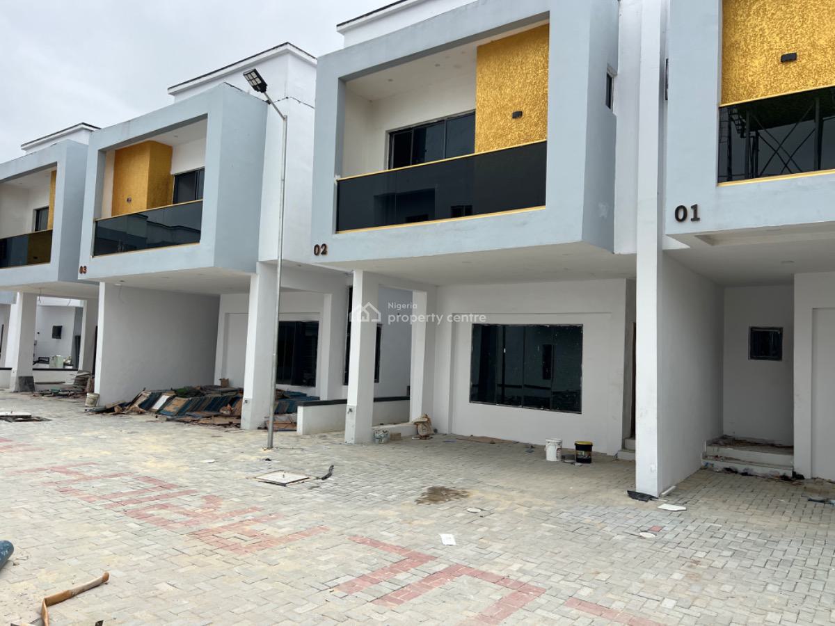 3 Bedrooom Terraced Duplex, Zularich Residences, Sangotedo, Ajah, Lagos, Terraced Duplex for Sale
