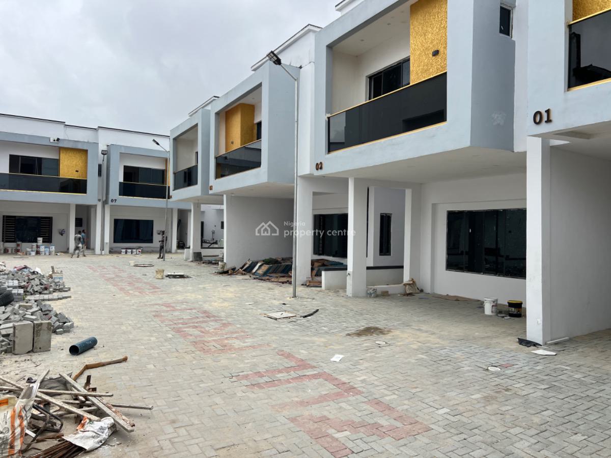 3 Bedrooom Terraced Duplex, Zularich Residences, Sangotedo, Ajah, Lagos, Terraced Duplex for Sale