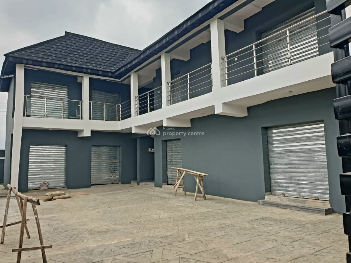 9 Units of Beautifully Built Shop Space Ensuite, Channels Road, Opic, Isheri North, Lagos, Shop for Rent