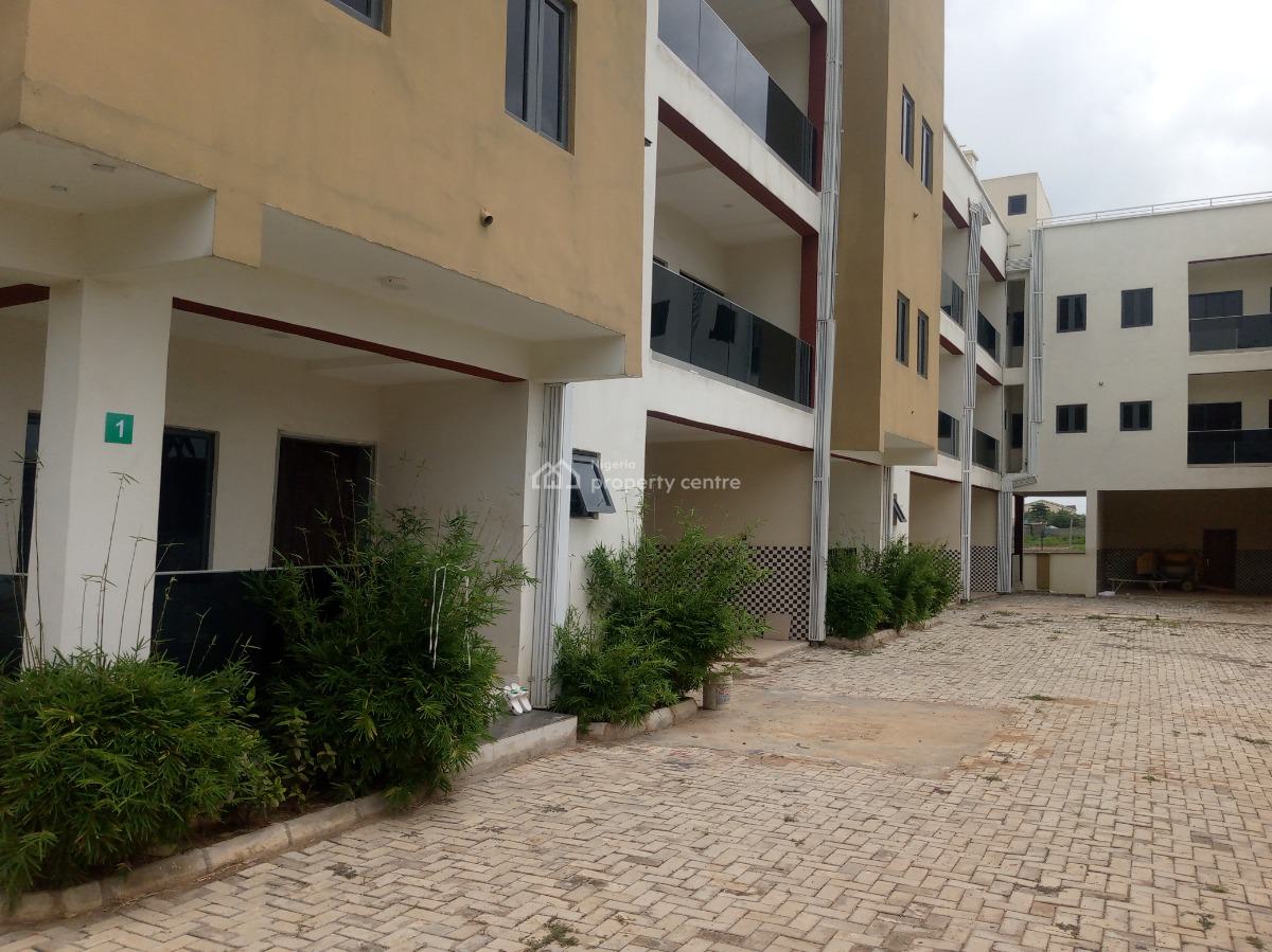 Modern Design 4 Units of 4 Bedrooms Terraced Duplex with a Room Bq, Behind Godab Estate, Life Camp, Abuja, Terraced Duplex for Sale