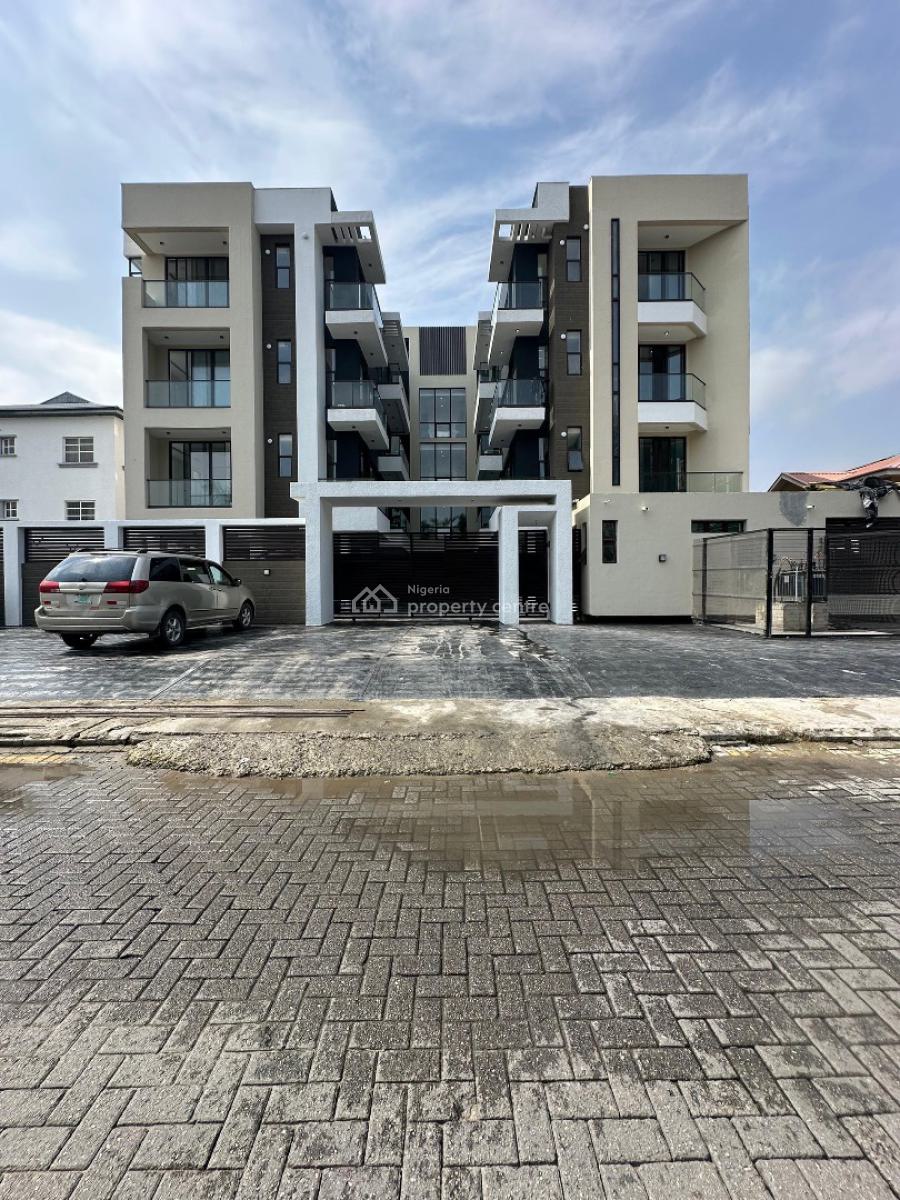 Elegantly Built 3 Bedroom Apartment with Elevator,gym & Pool, Lekki Phase 1, Lekki, Lagos, Flat / Apartment for Rent