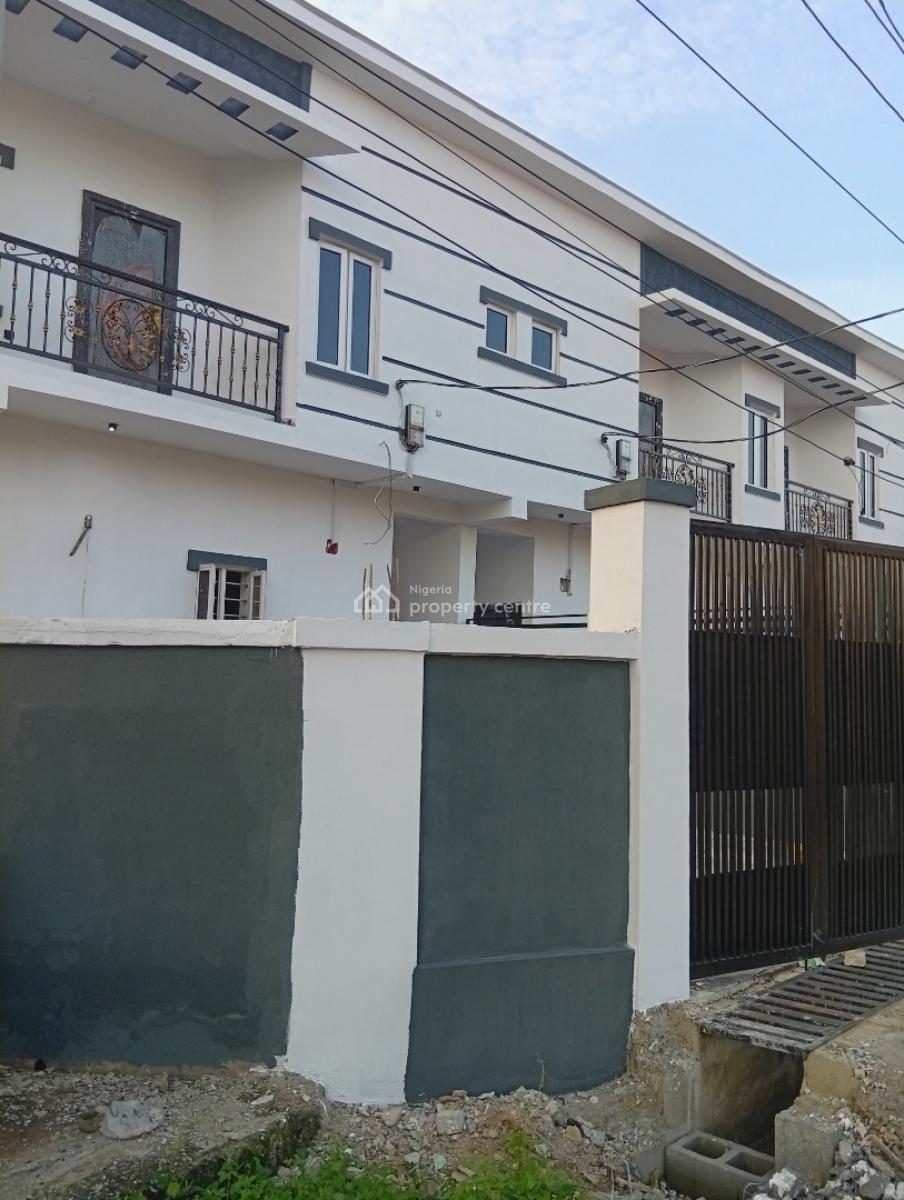 Newly Built 4 Bedroom Semi Detached Duplex, Off Yetunde Brown, Ifako, Gbagada, Lagos, Semi-detached Duplex for Sale