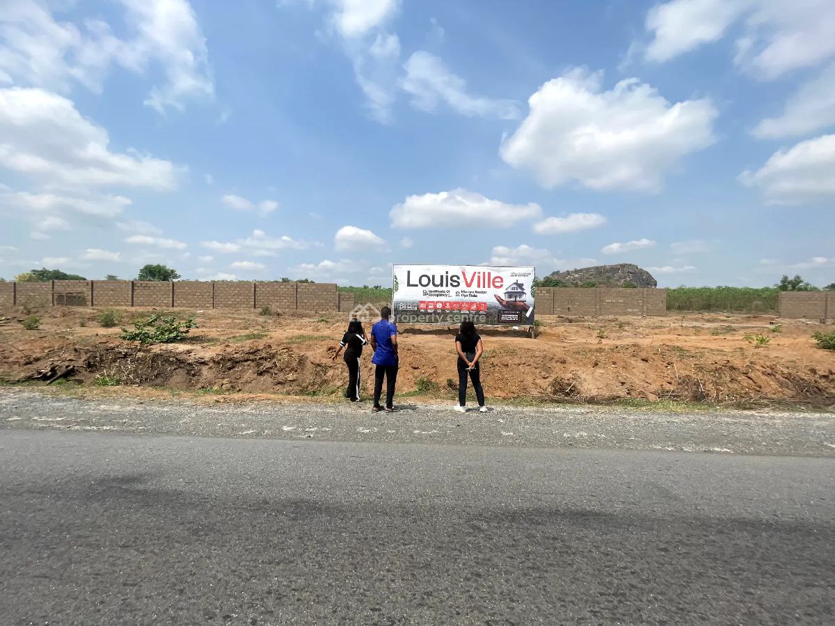 Plots of Dry Land Available, Iseyin Road  Louis Ville Estate, Moniya, Ibadan, Oyo, Mixed-use Land for Sale