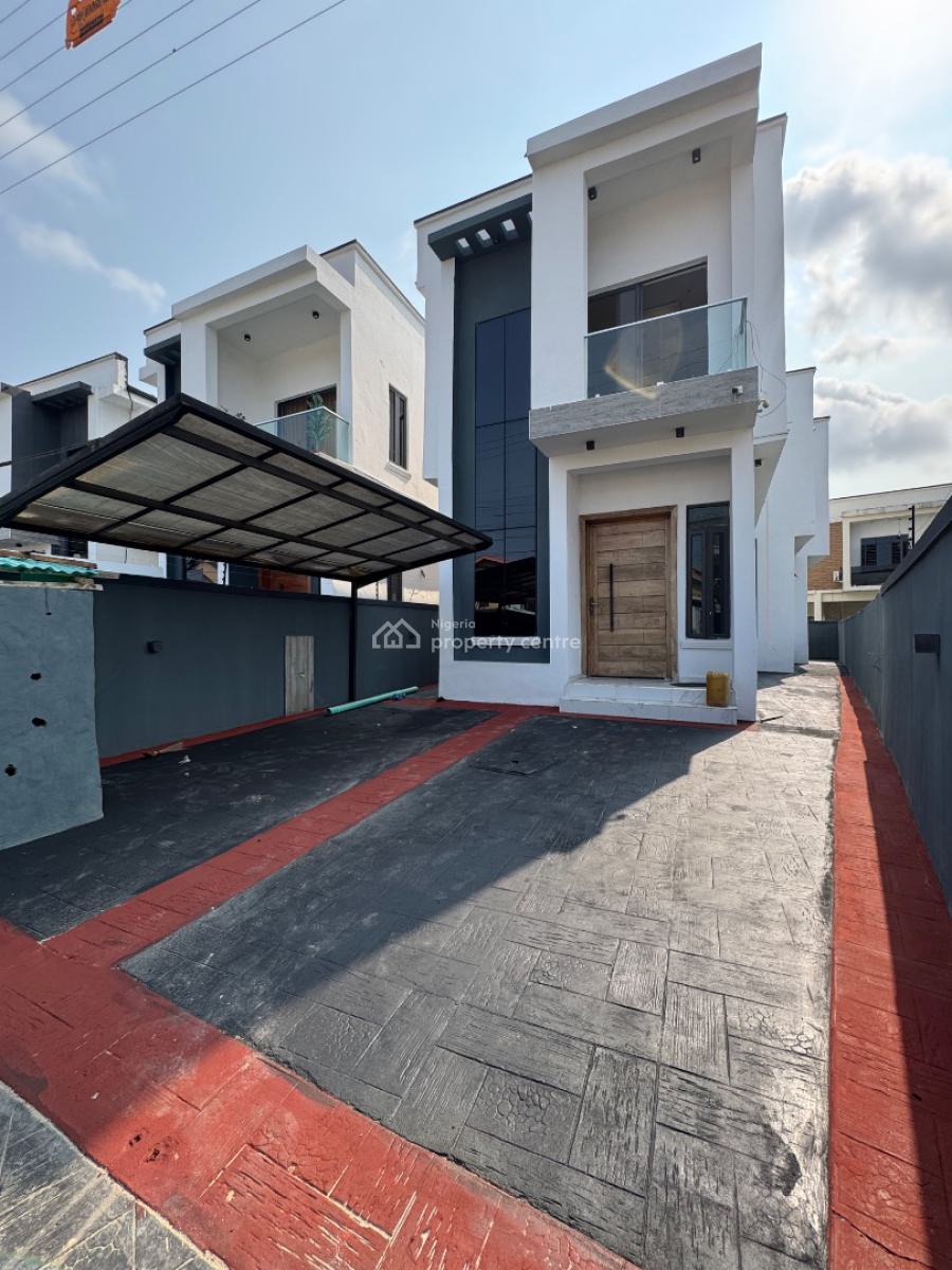 Luxury 4 Bedroom Fully Detached Duplex with Bq, Thomas Estate, Ajah, Lagos, Detached Duplex for Rent