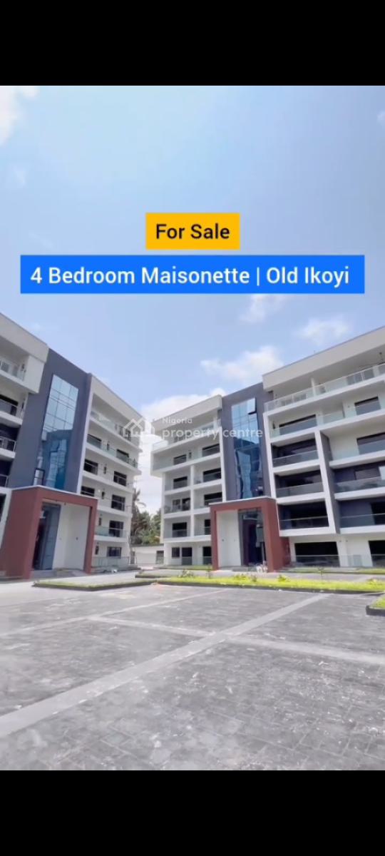 4 Bedroom Maisonette, Old Ikoyi, Ikoyi, Lagos, Flat / Apartment for Sale