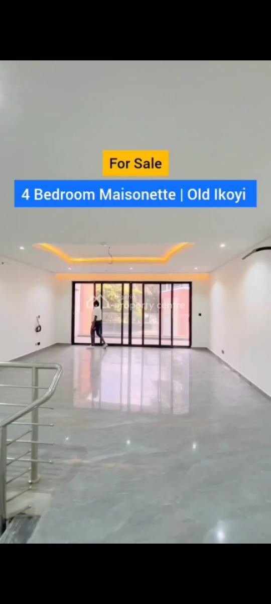 4 Bedroom Maisonette, Old Ikoyi, Ikoyi, Lagos, Flat / Apartment for Sale