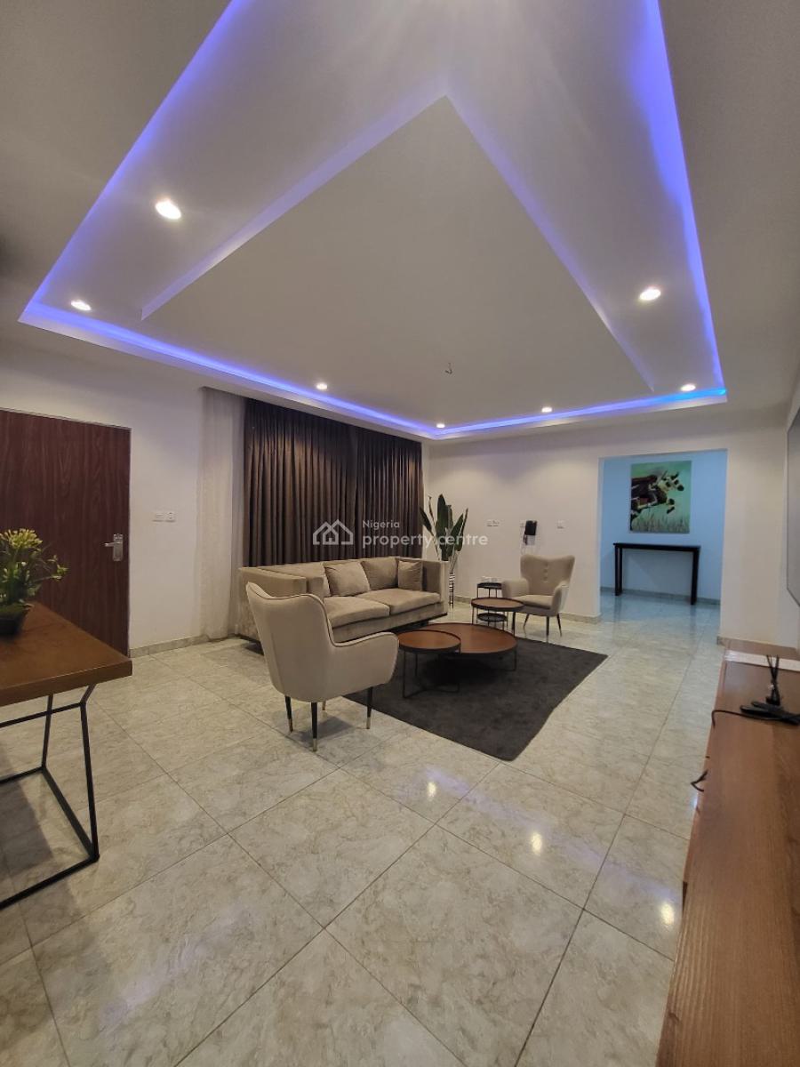 Luxury Smart 3 Bedrooms Serviced and Furnished Apartment, By Old Cbn, Garki, Abuja, Flat / Apartment Short Let