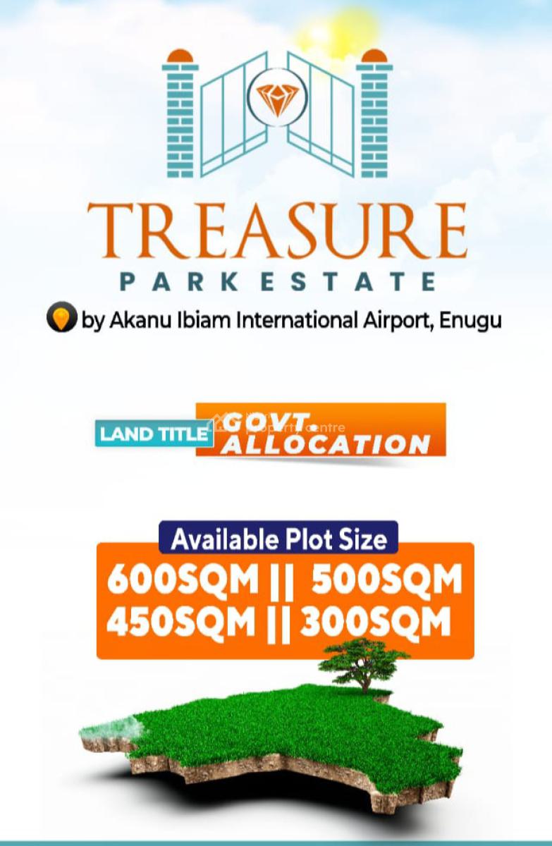 Half/full Plots and Acres of Lands By Akanu Ibiam Airport, Emene Enugu, By Akanu Ibiam Airport, Emene, Enugu, Enugu, Residential Land for Sale