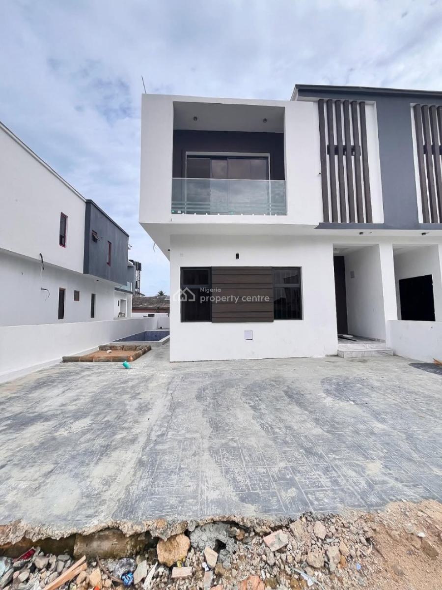 Four Bedroom Semi Detached Duplex with Swimming Pool and Bq, Ologolo, Lekki, Lagos, Semi-detached Duplex for Sale