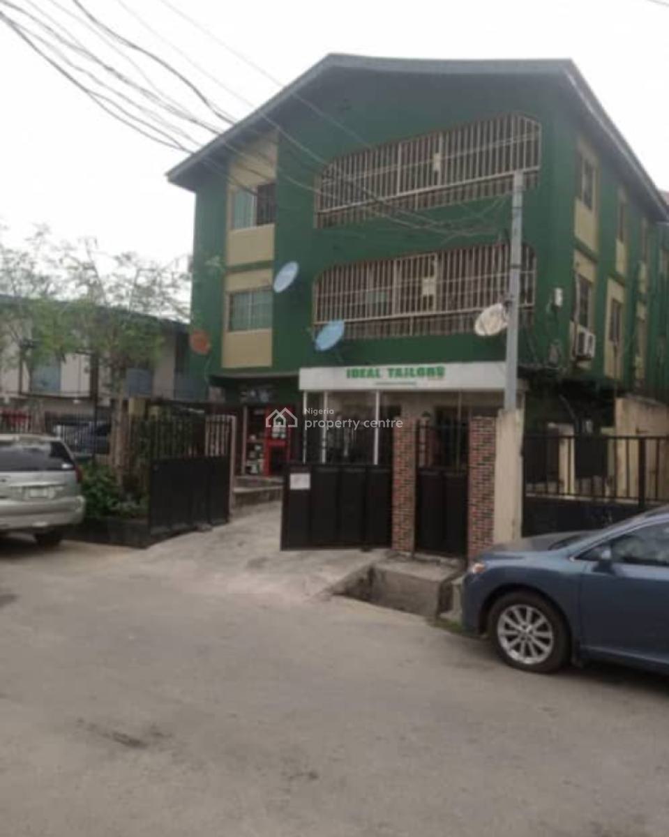 8 Units of Flats at Ikeja with 2 Big Shops, of Toyin Street Ikeja Lagos, Ikeja, Lagos, Block of Flats for Sale