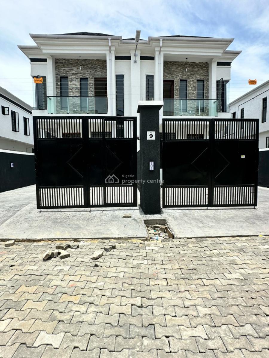 Lovely Built  4 Bedroom Semi  Detached Duplex L, Ikota, Lekki, Lagos, Semi-detached Duplex for Sale